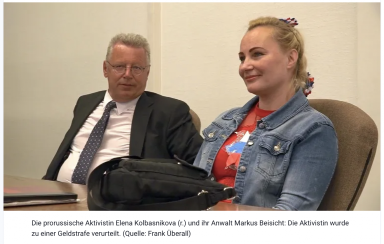 „Russenkorso“-Organisatorin zu Geldstrafe verurteilt