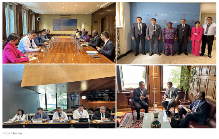 In Genf werden Maßnahmen zur Intensivierung des Beitritts Usbekistans zur WTO diskutiert