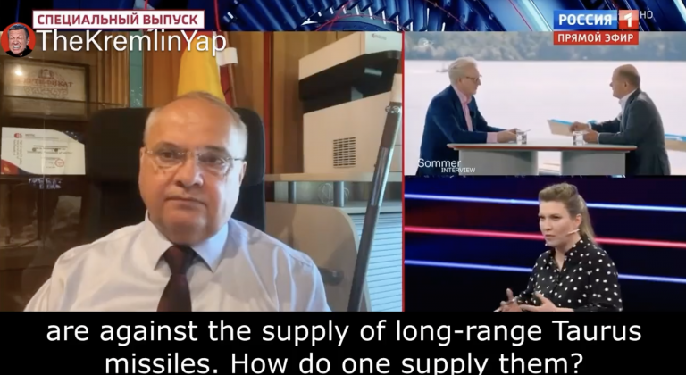 Und nun wieder zum täglichen Wahnsinn im russischen Staats-TV