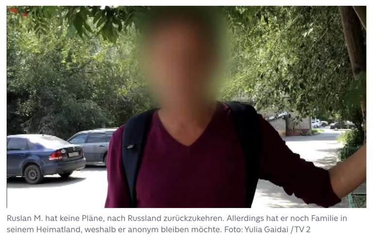 Um einem Krieg zu entgehen, suchen Russen Zuflucht in Kasachstan