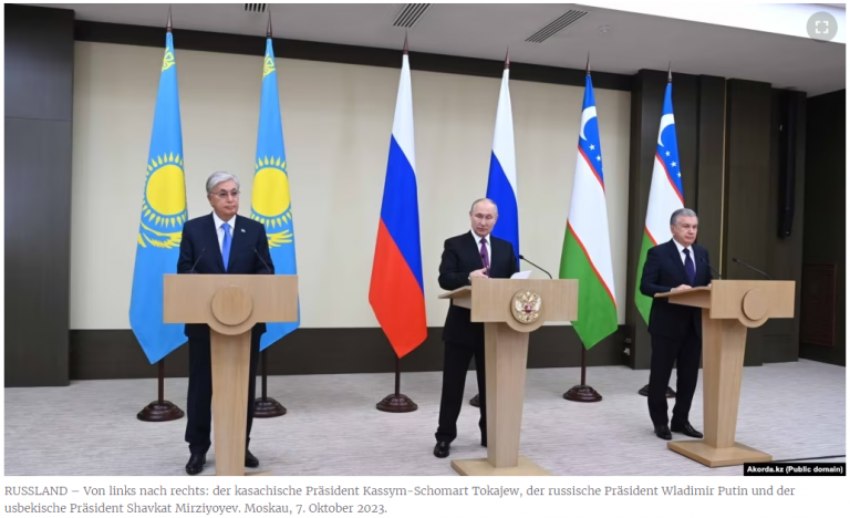 Zentralasien im Fokus: Russland beginnt mit Gaslieferungen nach Usbekistan