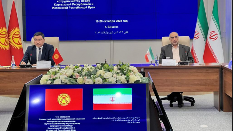Kirgisistan plant, den Handelsumsatz mit dem Iran im Jahr 2024 von 19 auf 200 Millionen US-Dollar zu steigern
