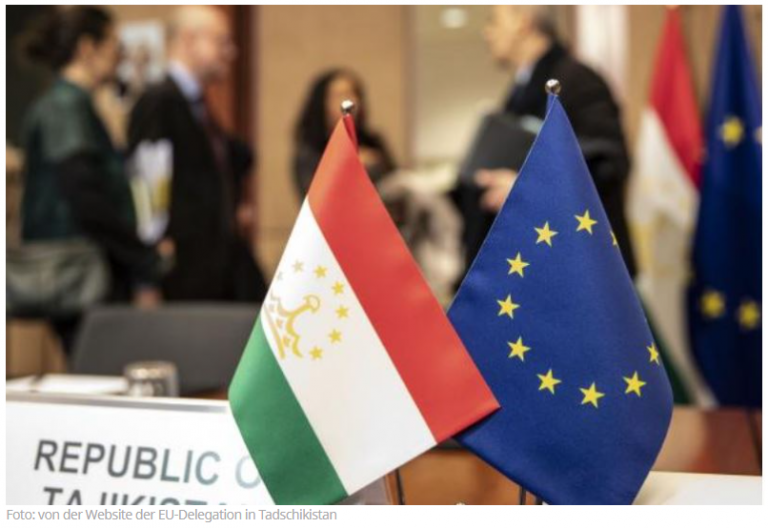Tadschikistan wurde zum wichtigsten Partner der Europäischen Union in Zentralasien ernannt
