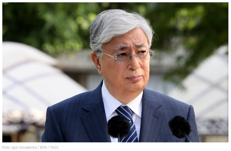 Tokajew sagte, dass er die Verfassung nicht ändern und 2026 nicht wiedergewählt werden werde