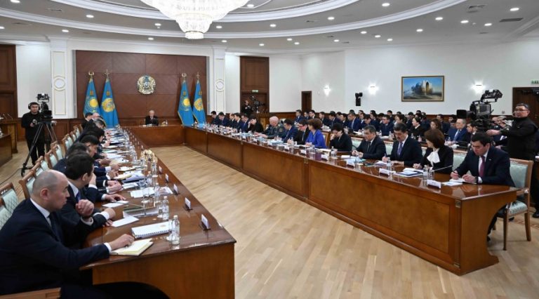 Kasachstan erwarte eine vollständige Digitalisierung der Steuerverwaltung, versprach der Präsident