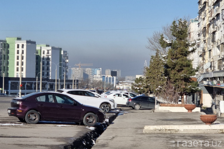 Foto: Taschkent im Smog bedeckt