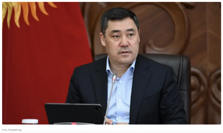 Der Präsident Kirgisistans unterzeichnete das Gesetz über „ausländische Agenten“