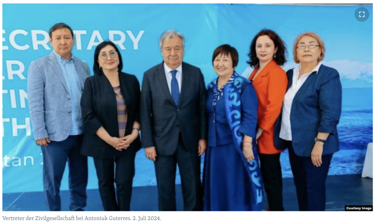 « Wir brauchen bürgerliche Freiheiten ». UN-Generalsekretär hörte die Stimme kirgisischer Menschenrechtsverteidiger