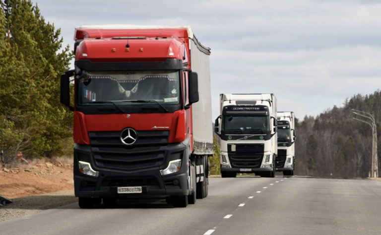 Kasachstan begann erneut, die Lastwagen russischer Fluggesellschaften zu verzögern