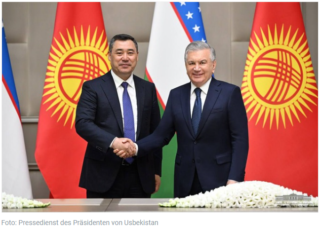 Usbekistan und Kirgisistan haben eine Reihe von Dokumenten unterzeichnet