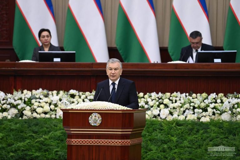 Präsident Mirziyoyev schlägt vor, 2025 zum Jahr des Umweltschutzes und der grünen Wirtschaft zu erklären